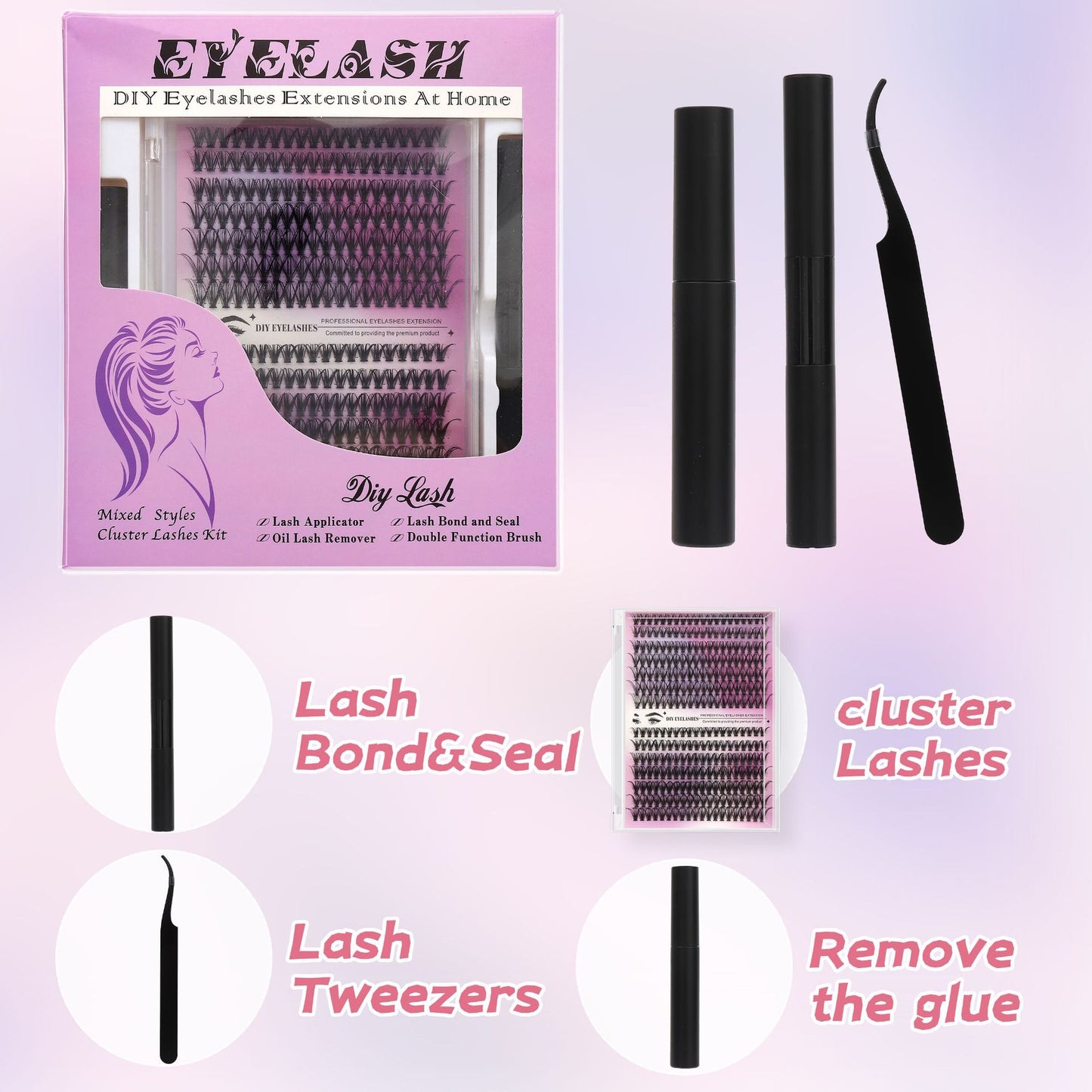 Dorisly UltraVolume DIY Lash Extension Kit